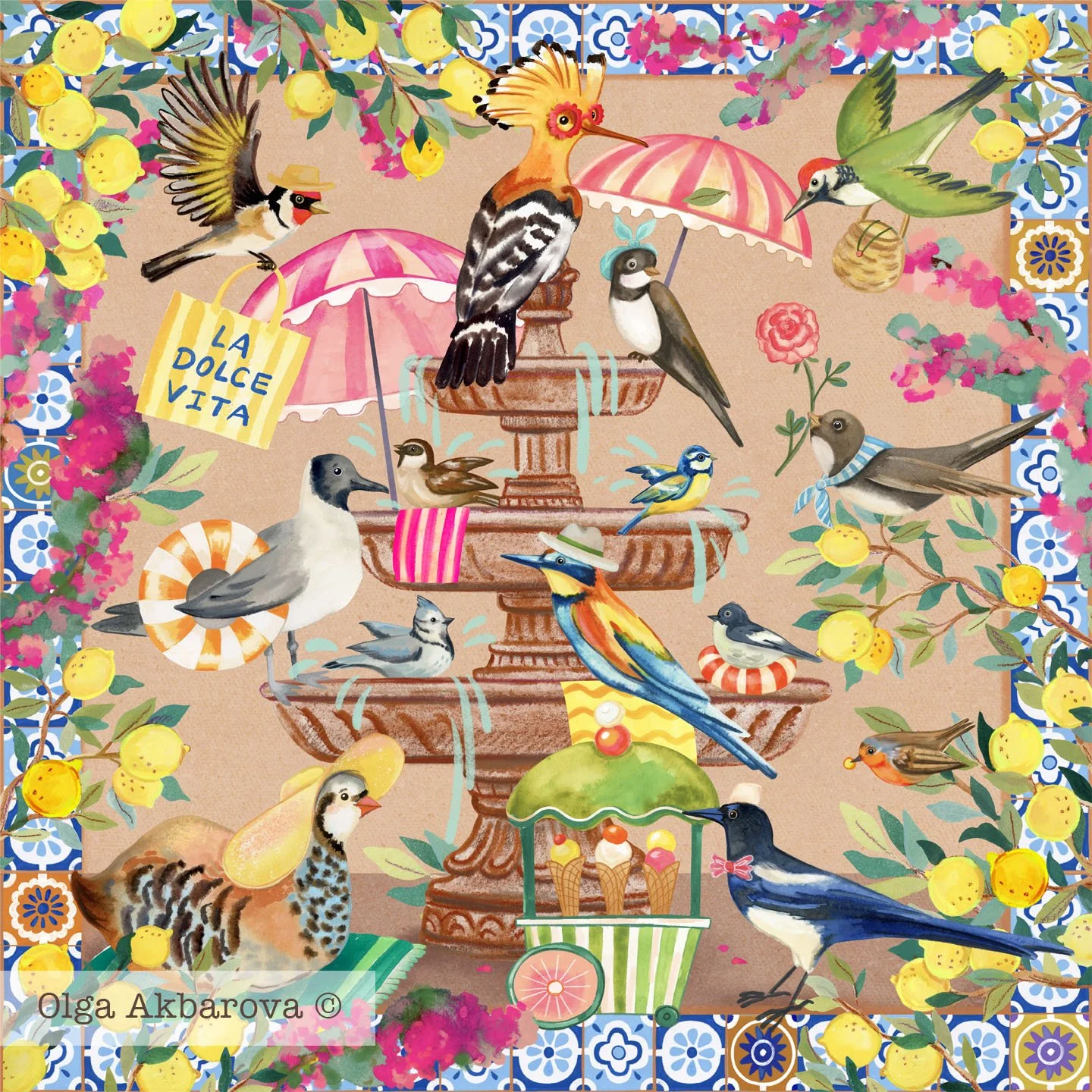 Fountain Resort 20x20. Available for Licensing