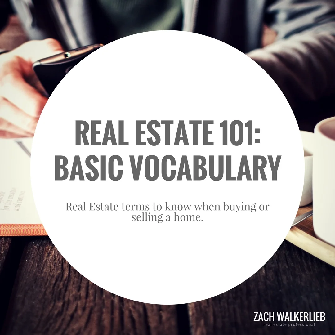 Real Estate 101: Vocabulary You Need to Know - Basics