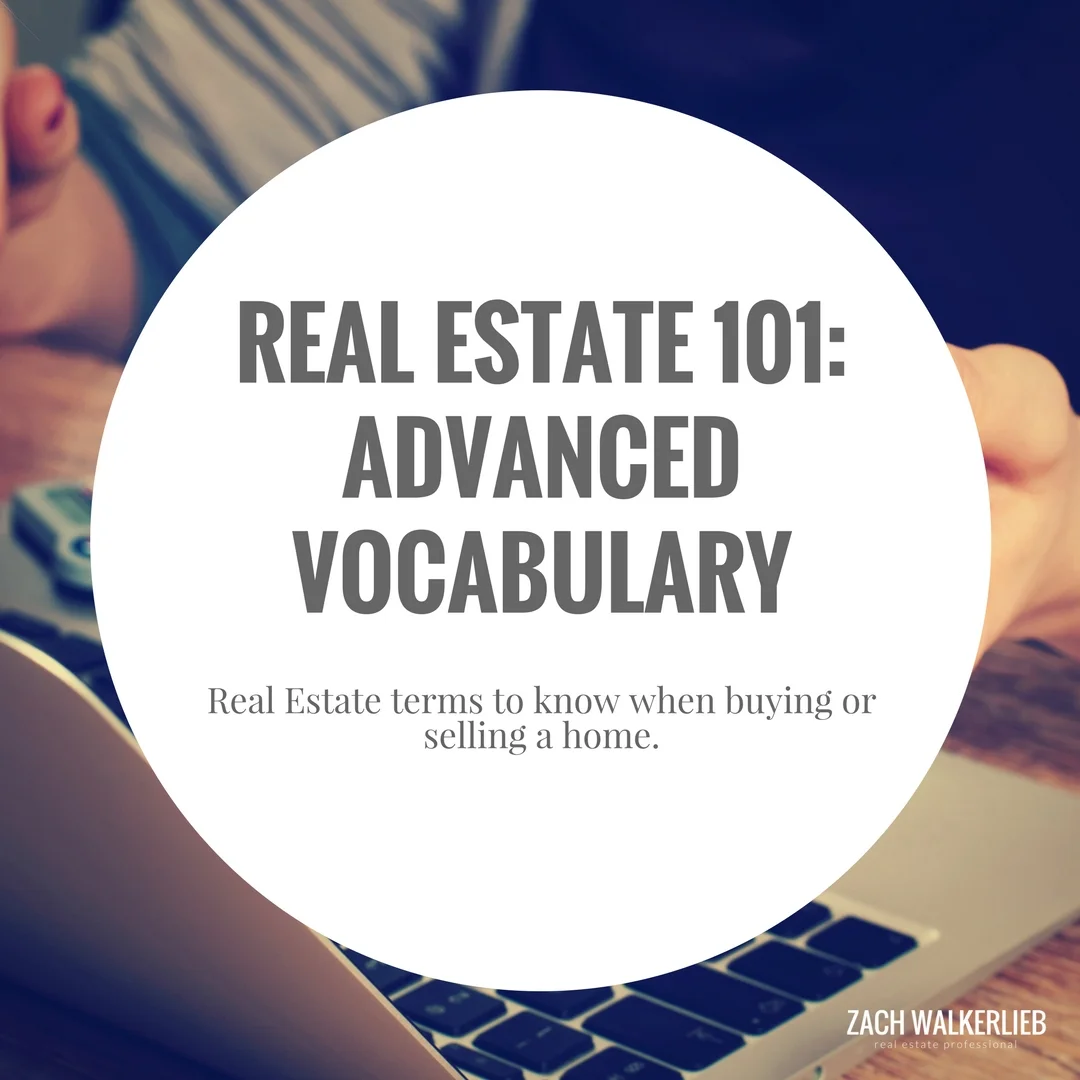 Real Estate 101: Vocabulary You Need to Know - Advanced