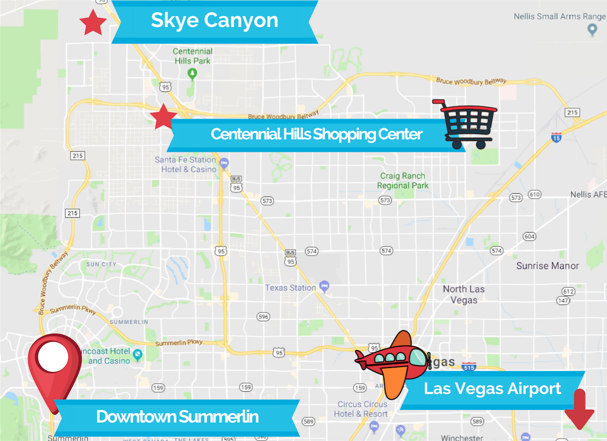 Skye Canyon location