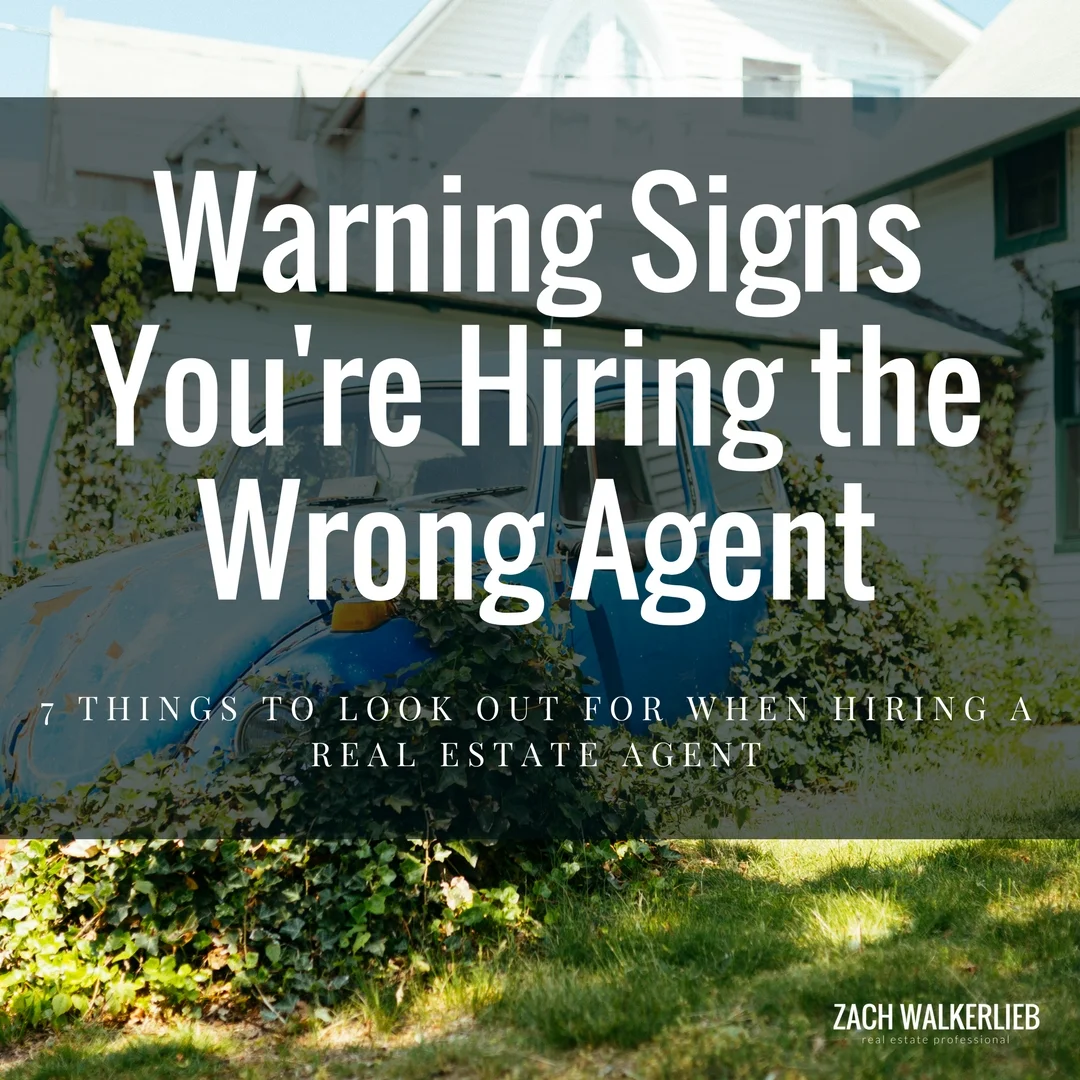 Be Careful! 7 Things to Look Out for When Hiring an Agent (Copy)