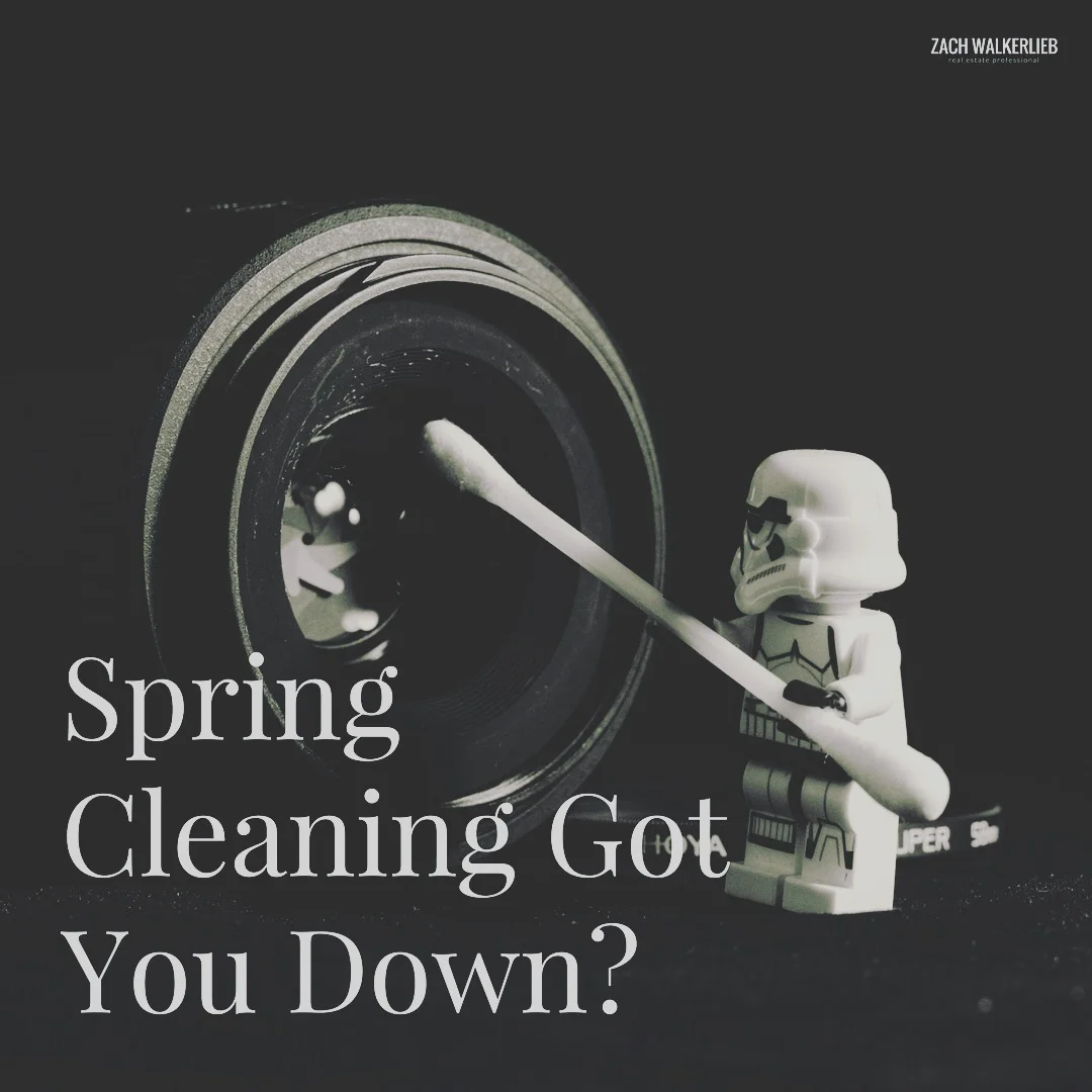 Springtime, Time to Clean! Spring Cleaning Checklist (Copy)