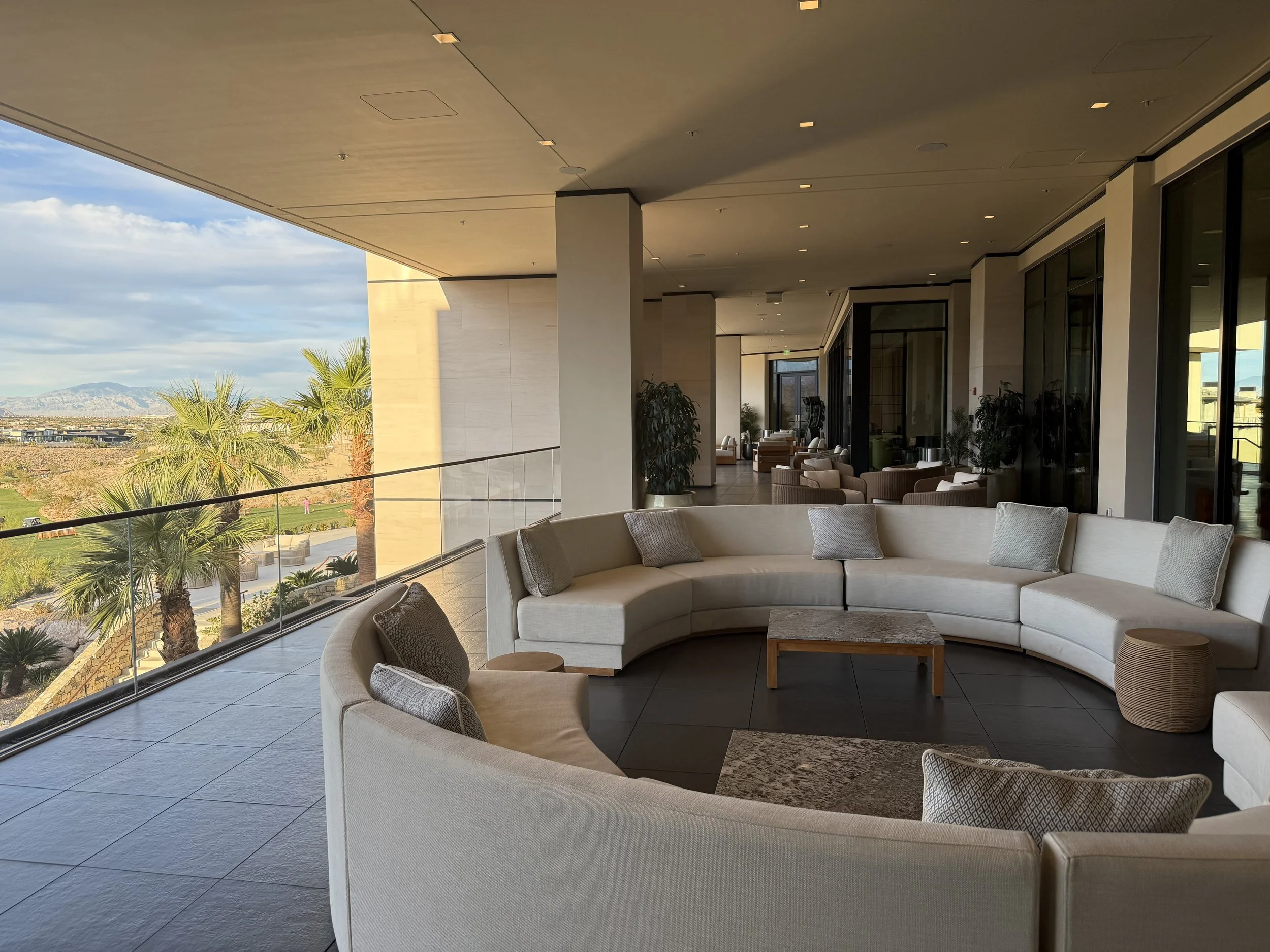 Luxury clubhouse interior at The Summit Summerlin community