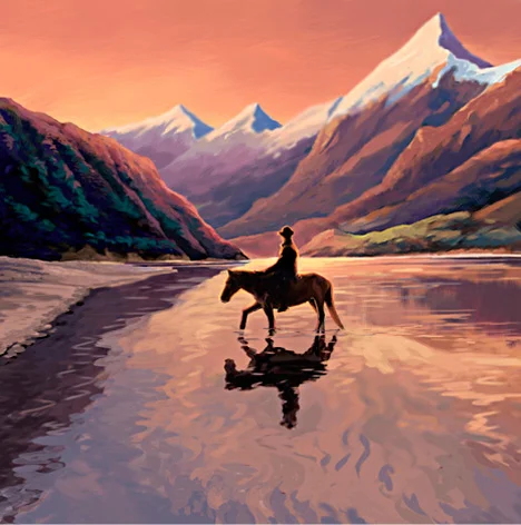 painterly landscape