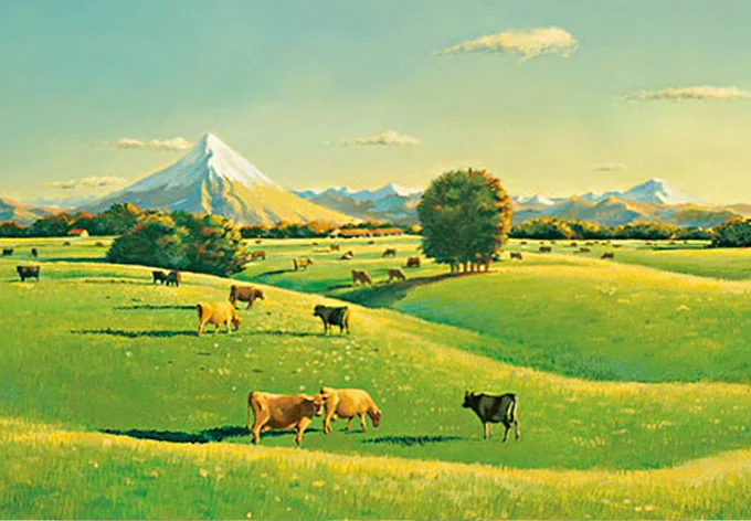 painterly landscape