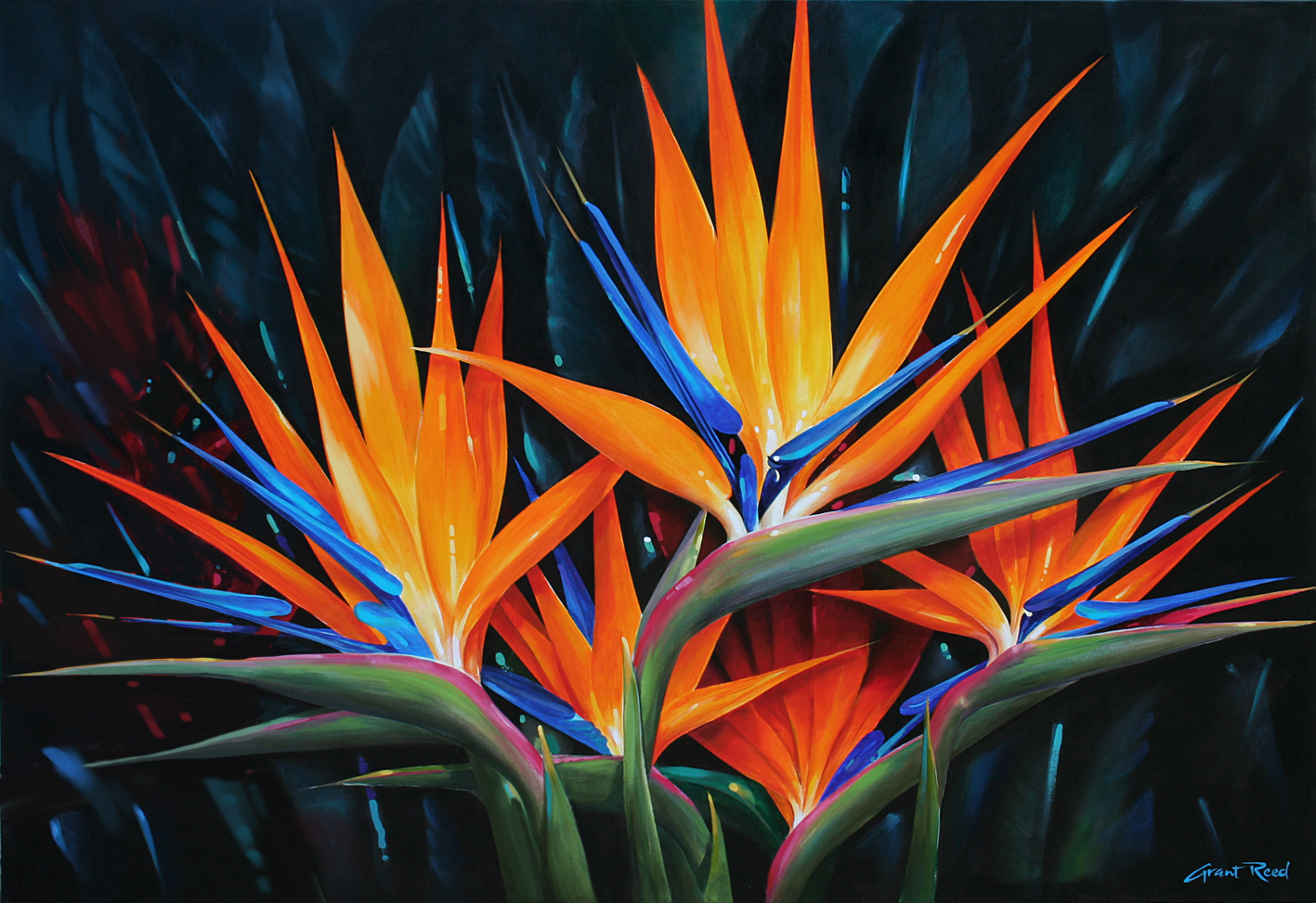 flower painting