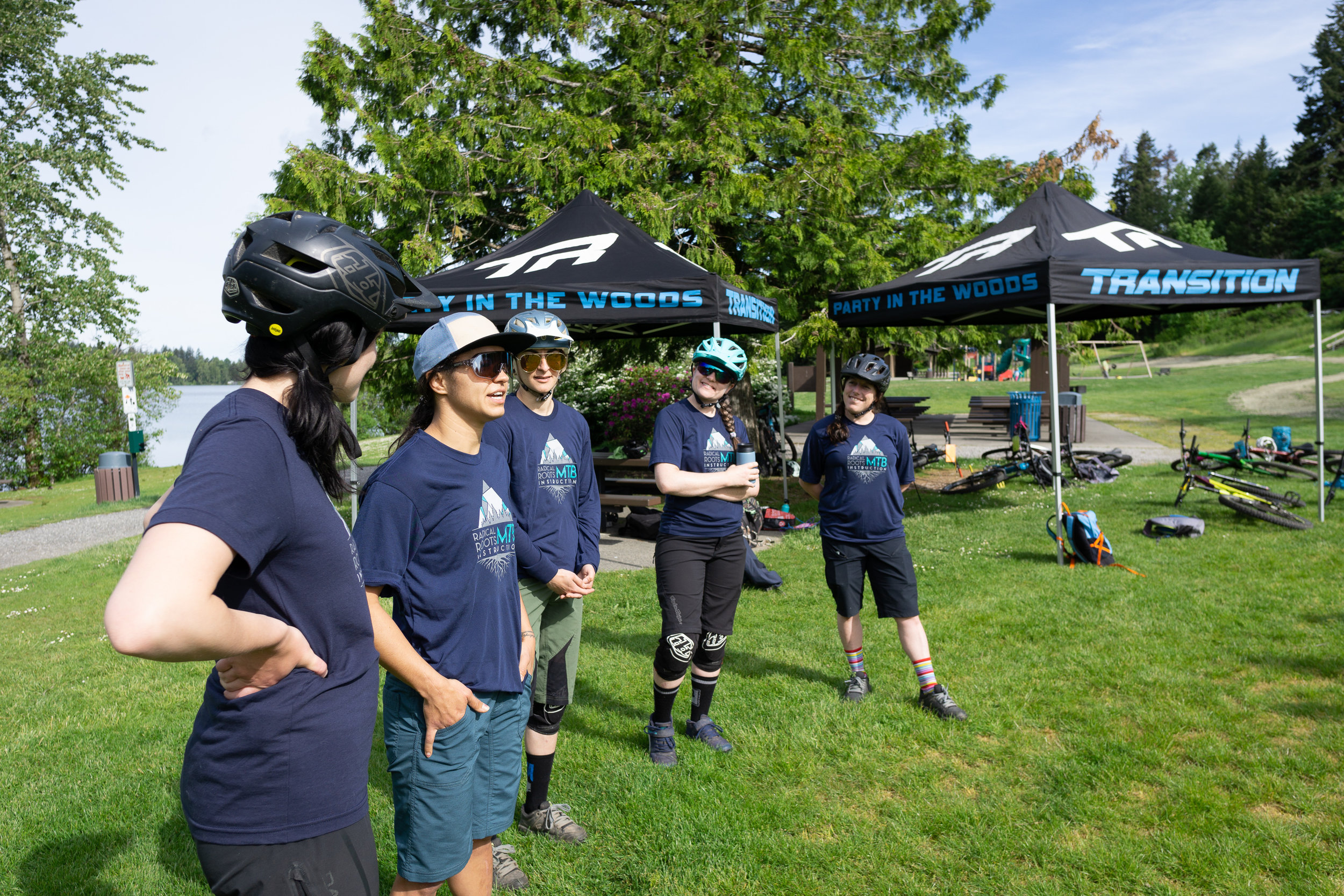 At Radical Roots MTB we only hire the best coaches to ensure you are in good hands all weekend long and having fun