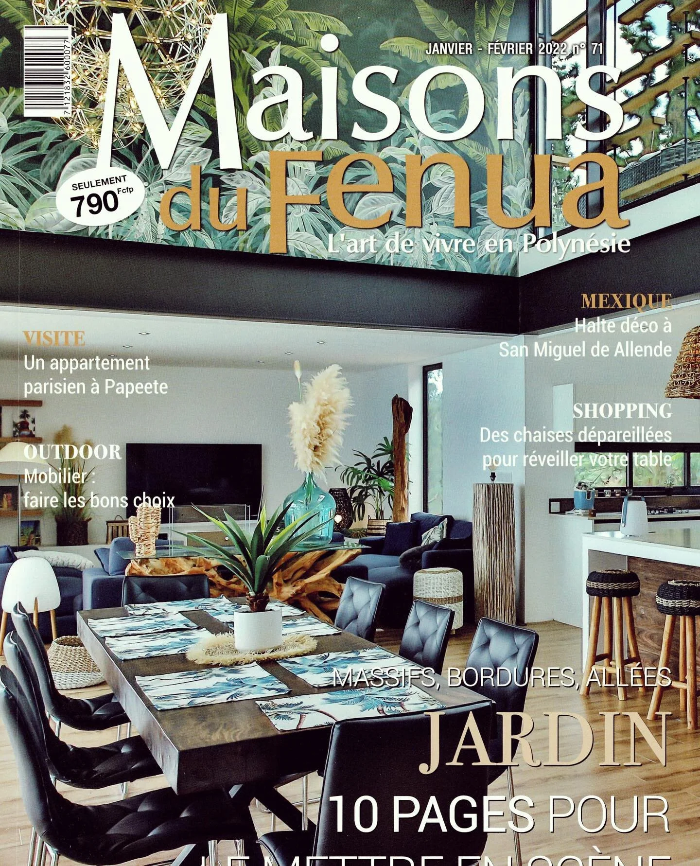 Projet de villa r&eacute;alis&eacute; et publi&eacute; dans &quot;Maisons du fenua&nbsp;&quot;- Jan-Fev 2022. -  #mauiarchitecture #architecture #structuremetallique #prefabrication #architecturedesign #modernarchitecture  #tahiti #villadesign