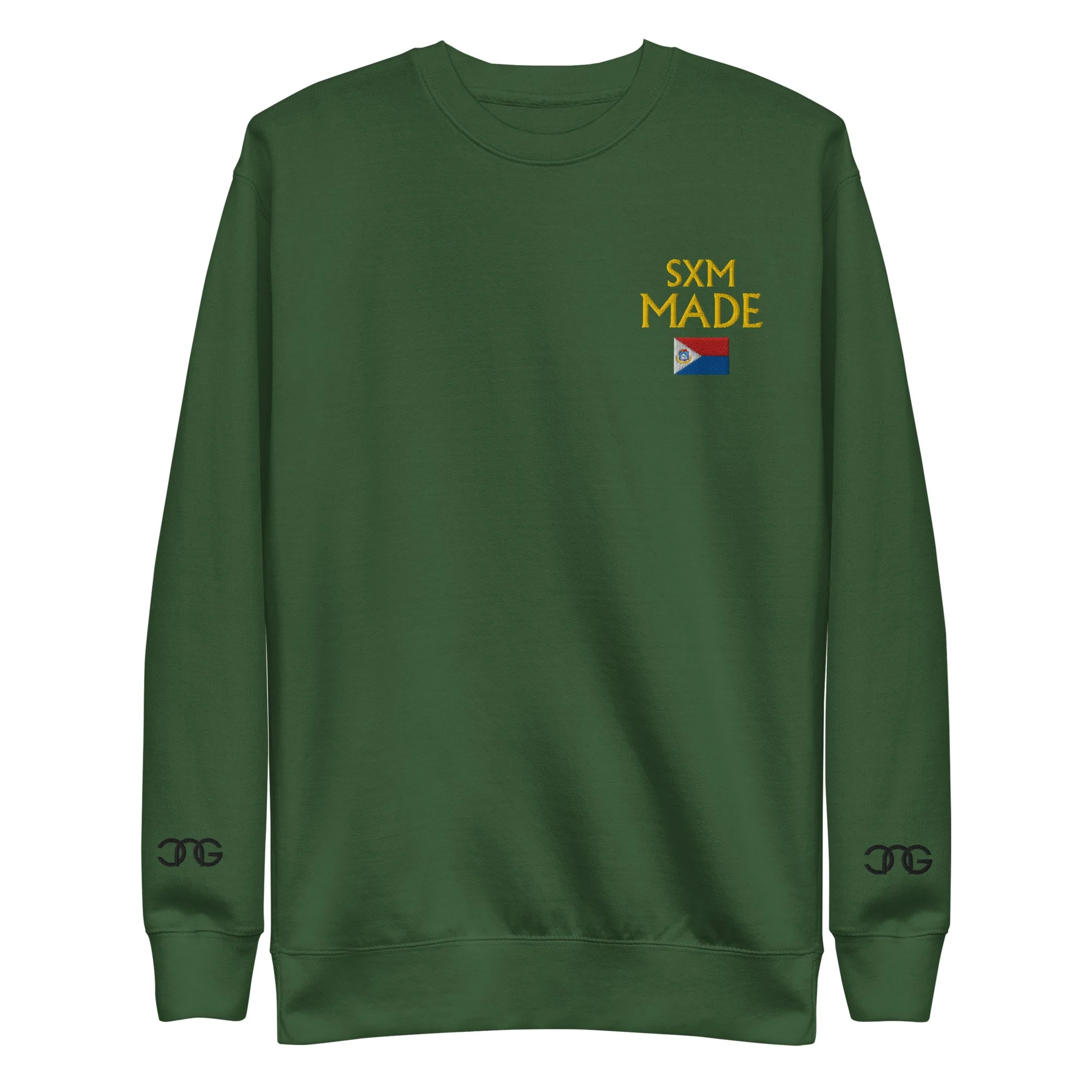 unisex-premium-sweatshirt-forest-green-front-68d765f23b9f2.jpg