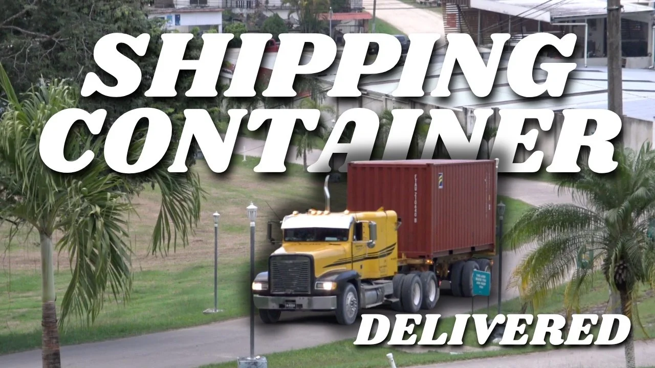 Big Updates From the Belize Shipping Container Project