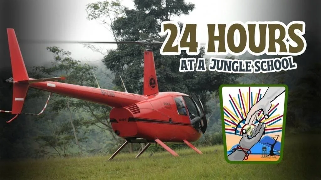 24 Hours Visiting a Jungle School in the Philippines
