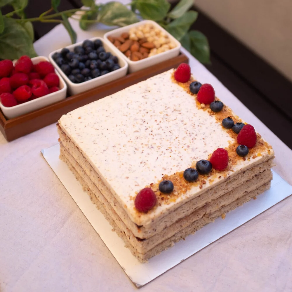 Marjolaine cake — BEARDED BELLA