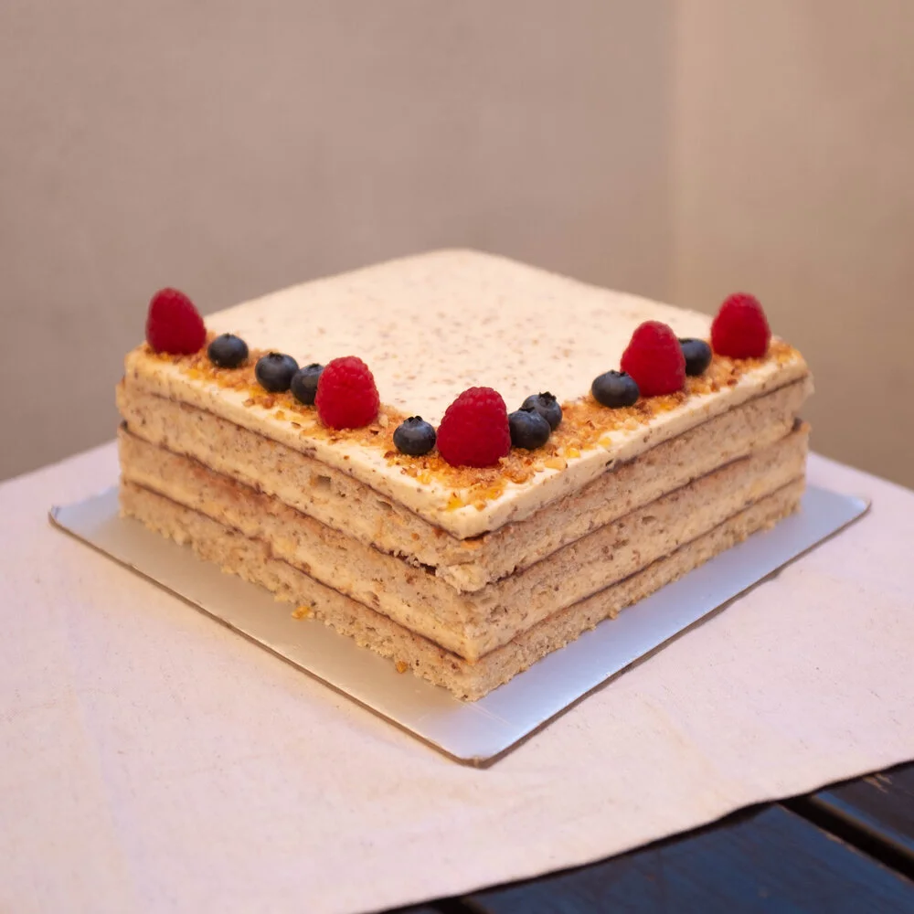 Marjolaine cake — BEARDED BELLA