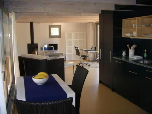 Blick in die Atelier-Residenz-Wohnung.