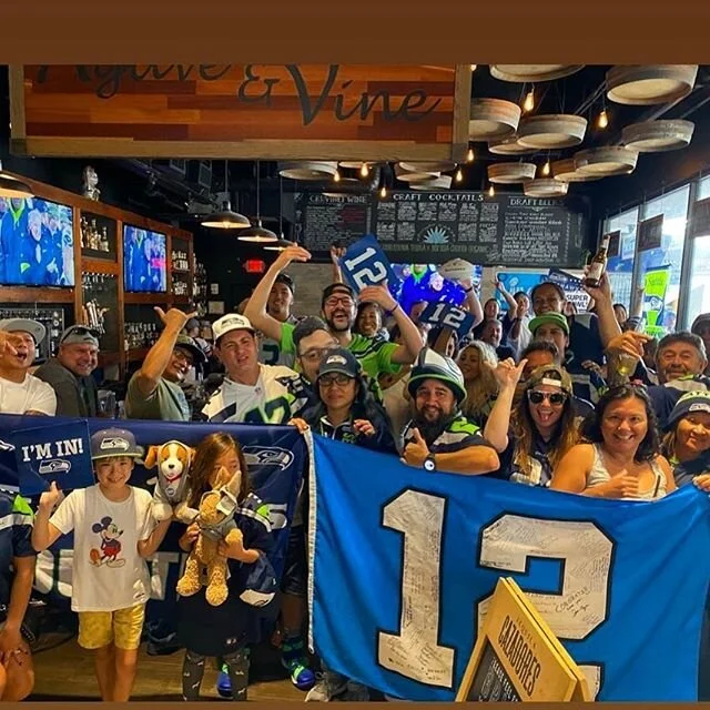 Throwback!!! 💙💚 We&rsquo;ve been supporting our favorite players off the field, and now we&rsquo;re springing into action with more fun ways to get back into football season. It&rsquo;s definitely going to be the best season yet!!!!!! #GoHawks #Sea