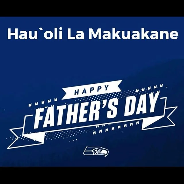 💚💙 Happy Father&rsquo;s Day!! 💚💙
.
.
.
.
#gohawks #seahawks #honoluluseahawkers #honolulu12s #12s #12severywhere #honolulu #honoluluseahawkers #seahawkers #imin #weare12 #12ing #luckywelivehawaii #hilife #hawaii #seattleseahawks #character #passi