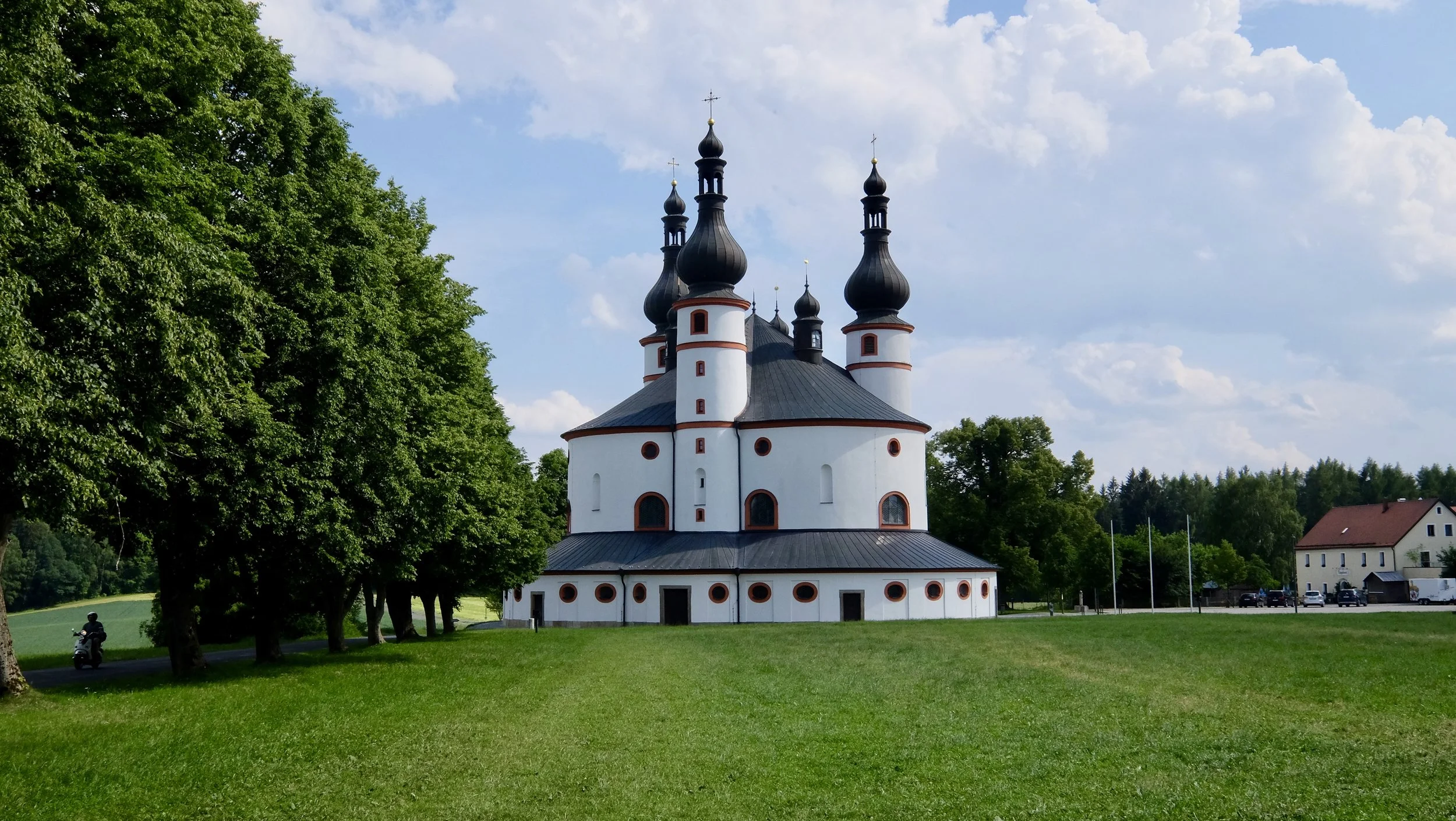 Kyrkan Kappl i närheten av Waldsassen