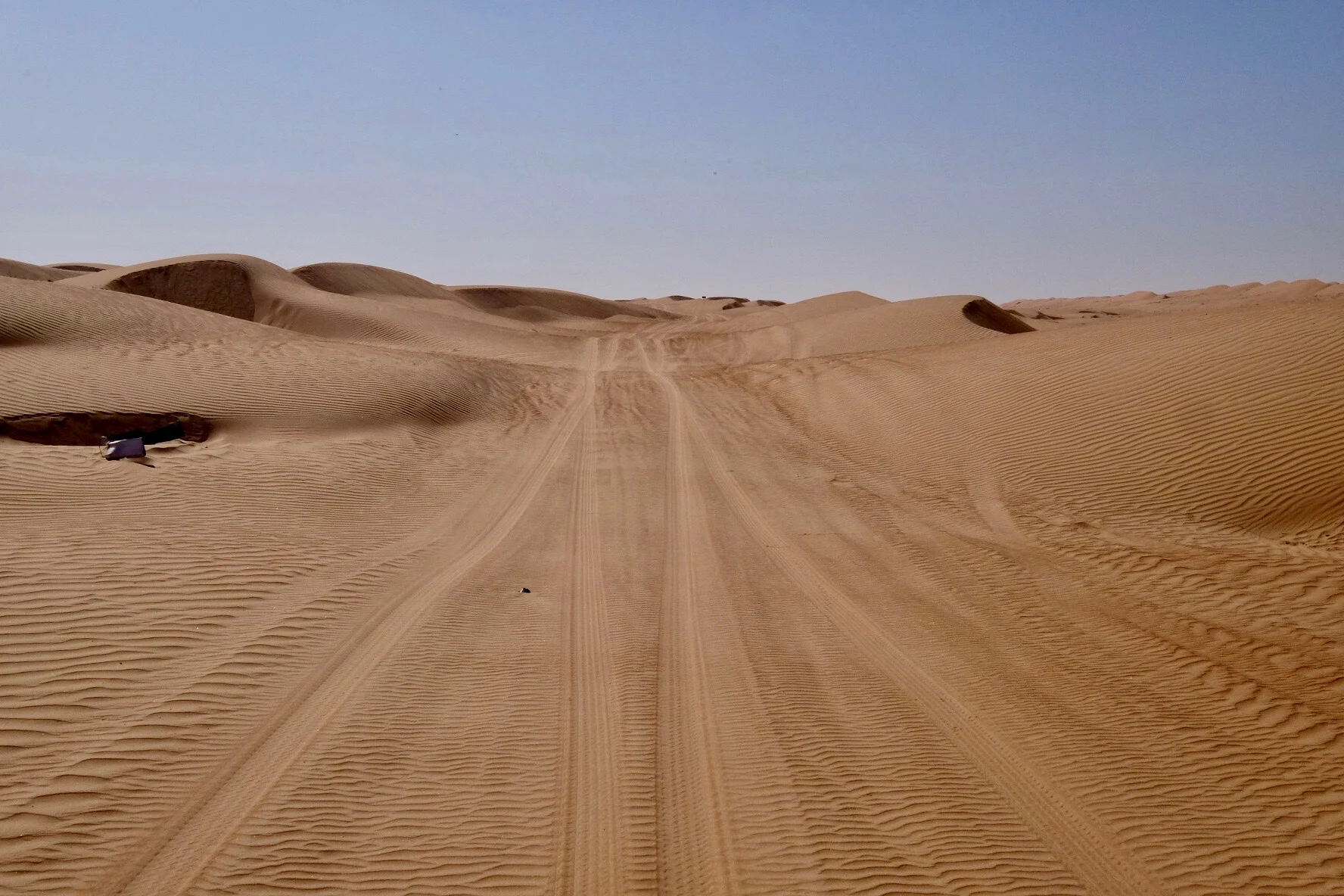 Vägen genom Wahabi Sands