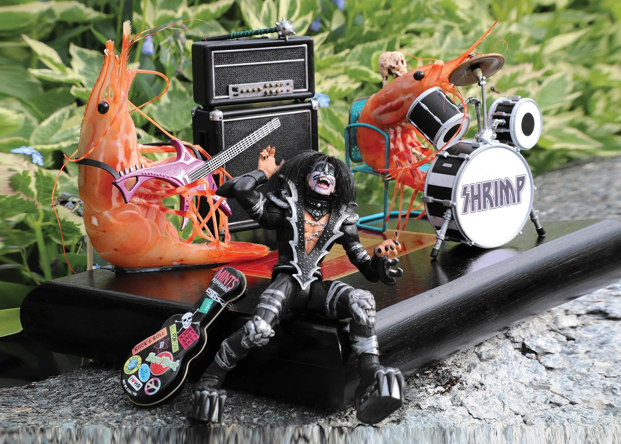 Creedence Saltwater Revival Greeting Card by Shrimp Whisperer AK