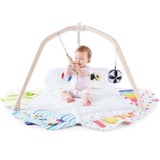 keep baby entertained in style with this amazing activity mat that is designed by developmental experts.