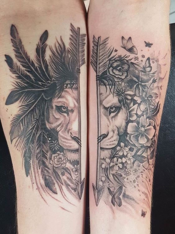 Unique and Different Tattoo Ideas for Couples - Word From The Bird
