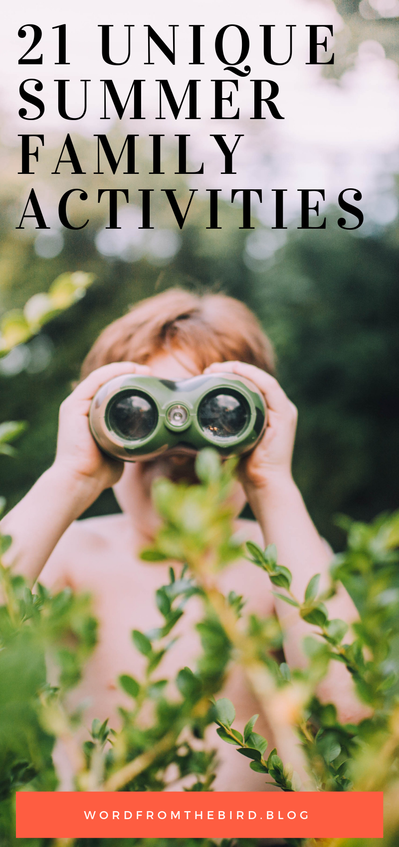 Check out these incredible and fun activities you can do with your family this summer that are outdoor, creative, and fun for the whole family. #family #fun #unique #list #familytime #kids #activities #summer #thingstodo