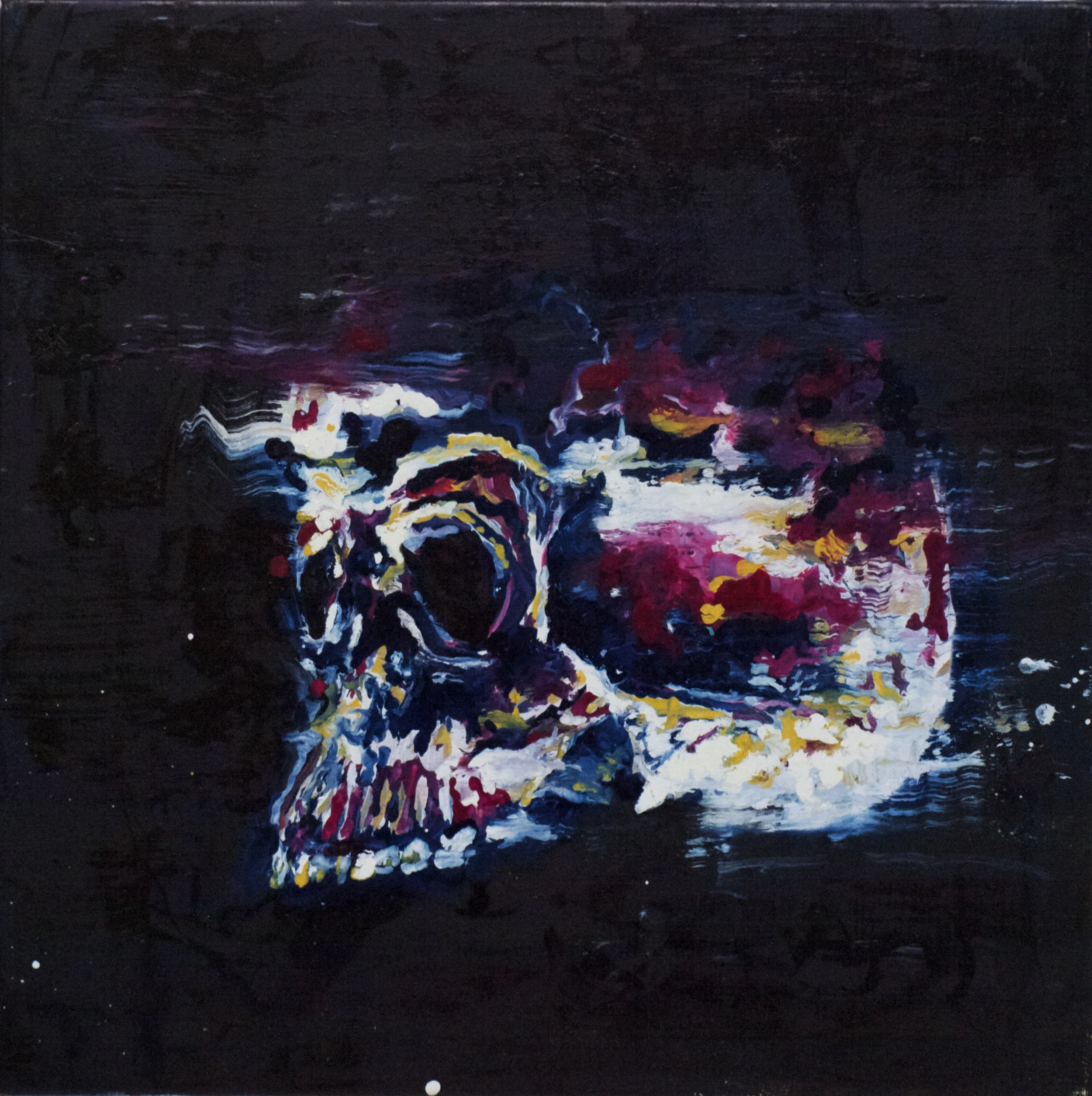"Renaissance circus XII" oil on linen 50x50 cm 2014