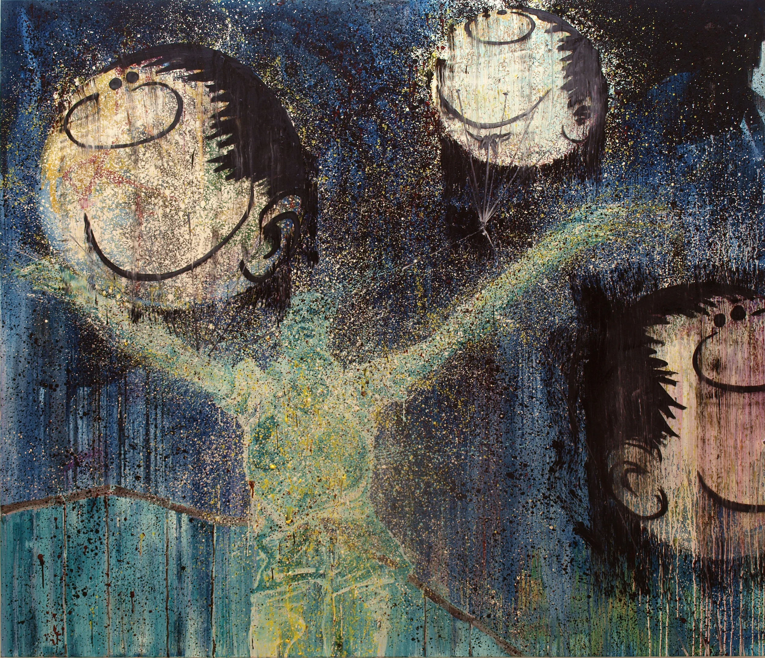 "Dr. Smile" oil on linen 200x220 cm 2010