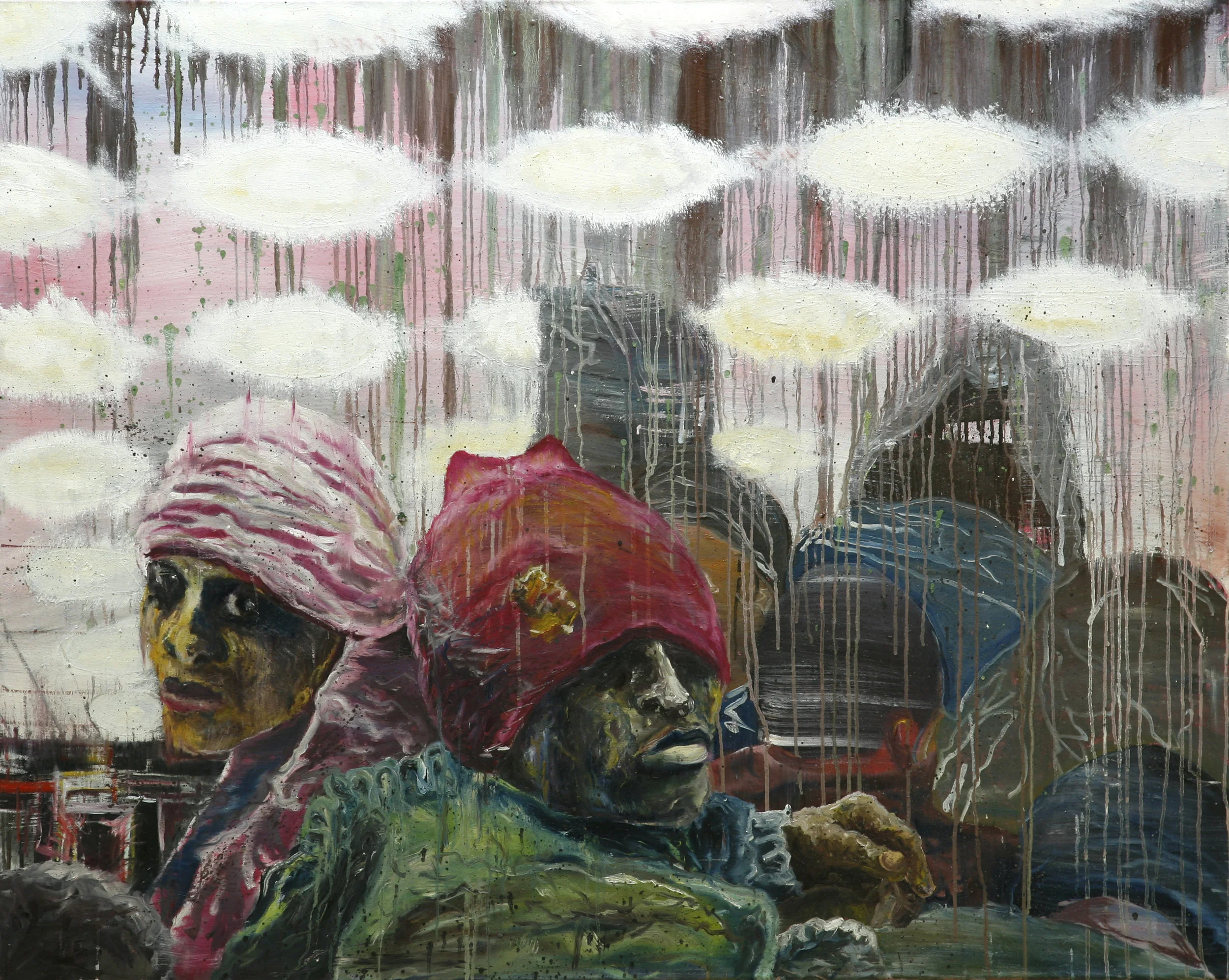 "Mission to Mars" oil on linen 120x150 cm 2010