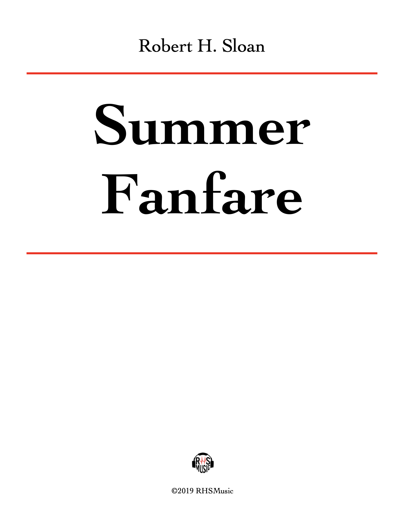 Summer Fanfare - Full Band