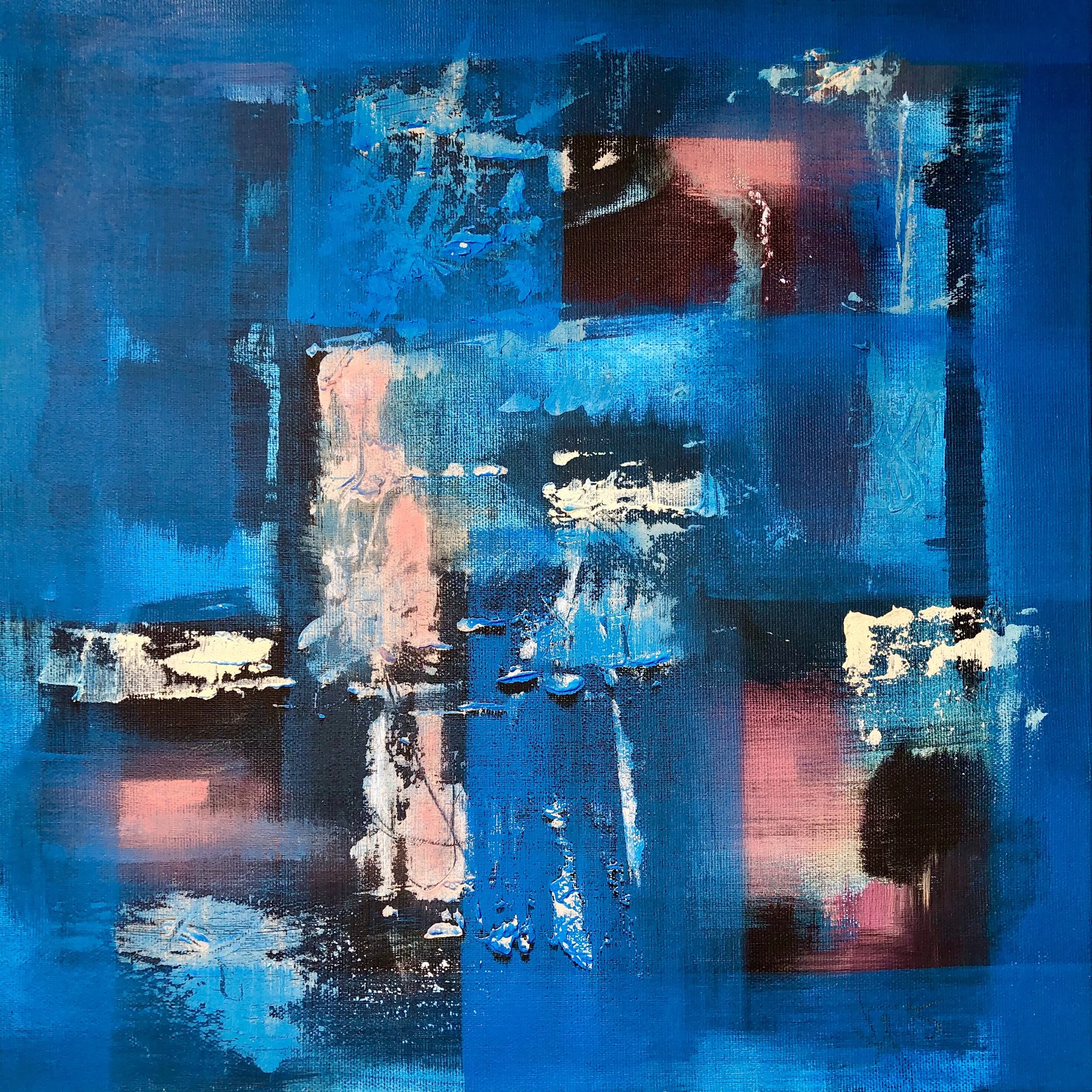 DREAM - acrylics on canvas, Britta Gruenig, 2015