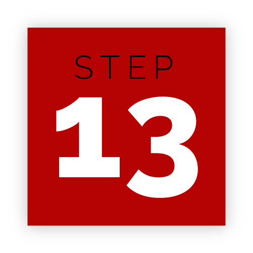 Schedule the closing on your calendar