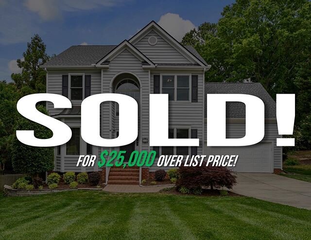 Not only did I sell this house for $25,000 over asking🤑 I sold it only 2.5 years after my clients purchased &amp; helped them walk away with $20,000 PROFIT💥 #CallMe