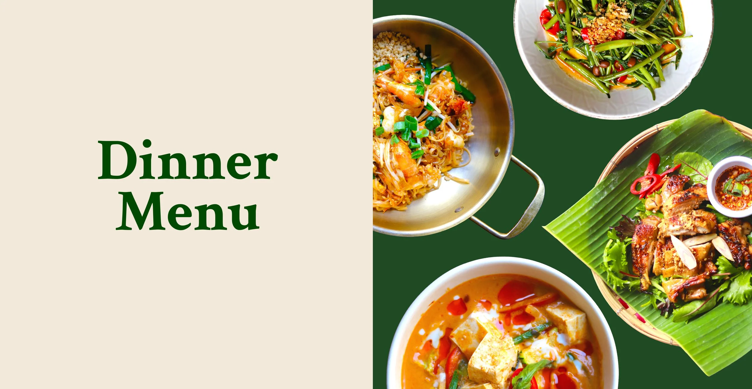 Menu — kin + deum