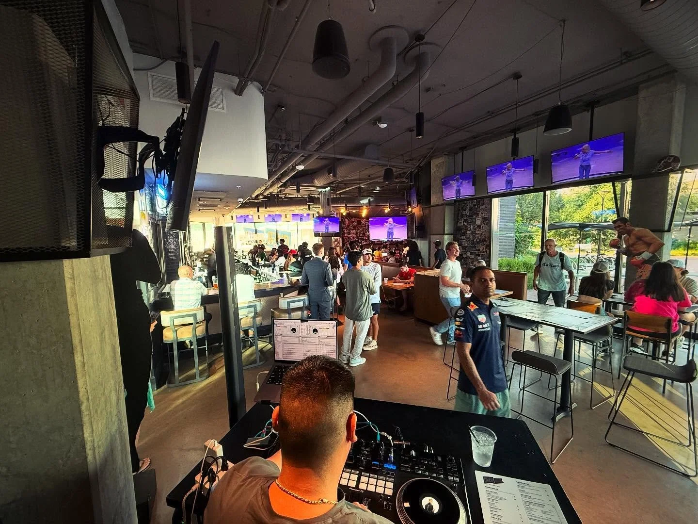 Setting the tone for the new @overunder_dallas weekend hours.  Running the soundtrack 9PM-1AM  grab some cocktails with me tonight and then again tomorrow for a late night UFC watch party.