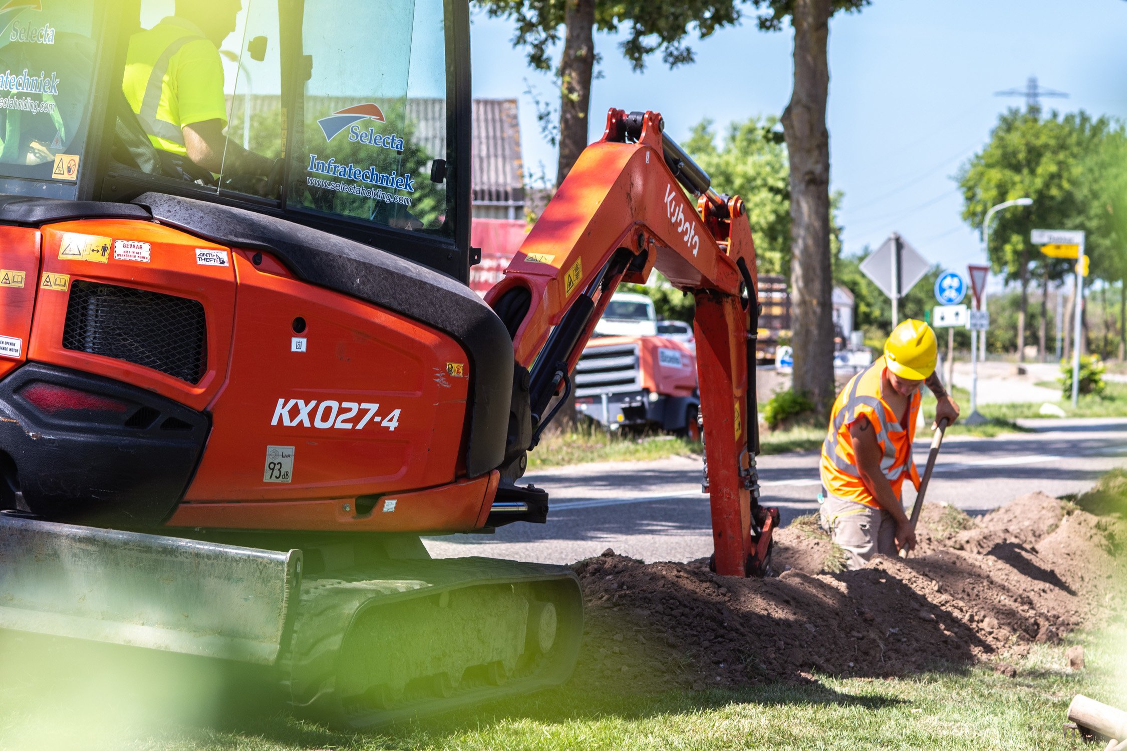 Werkzaamheden op locatie