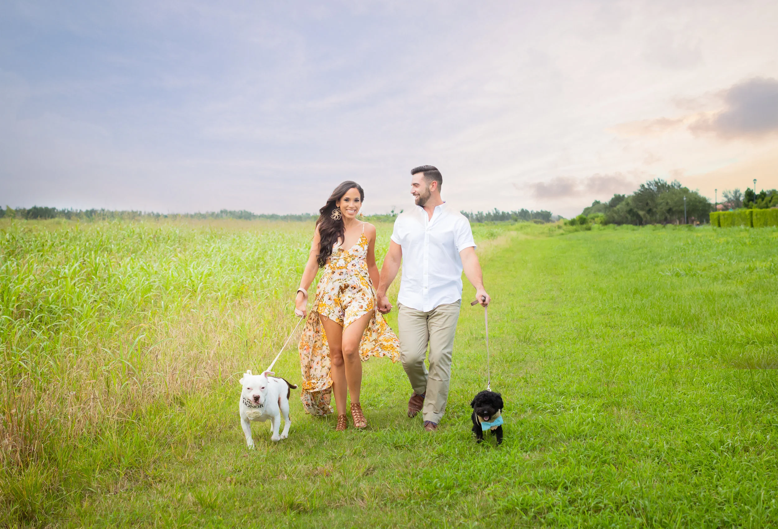 Miami Engagement Photoshoot | Zasha &amp; David