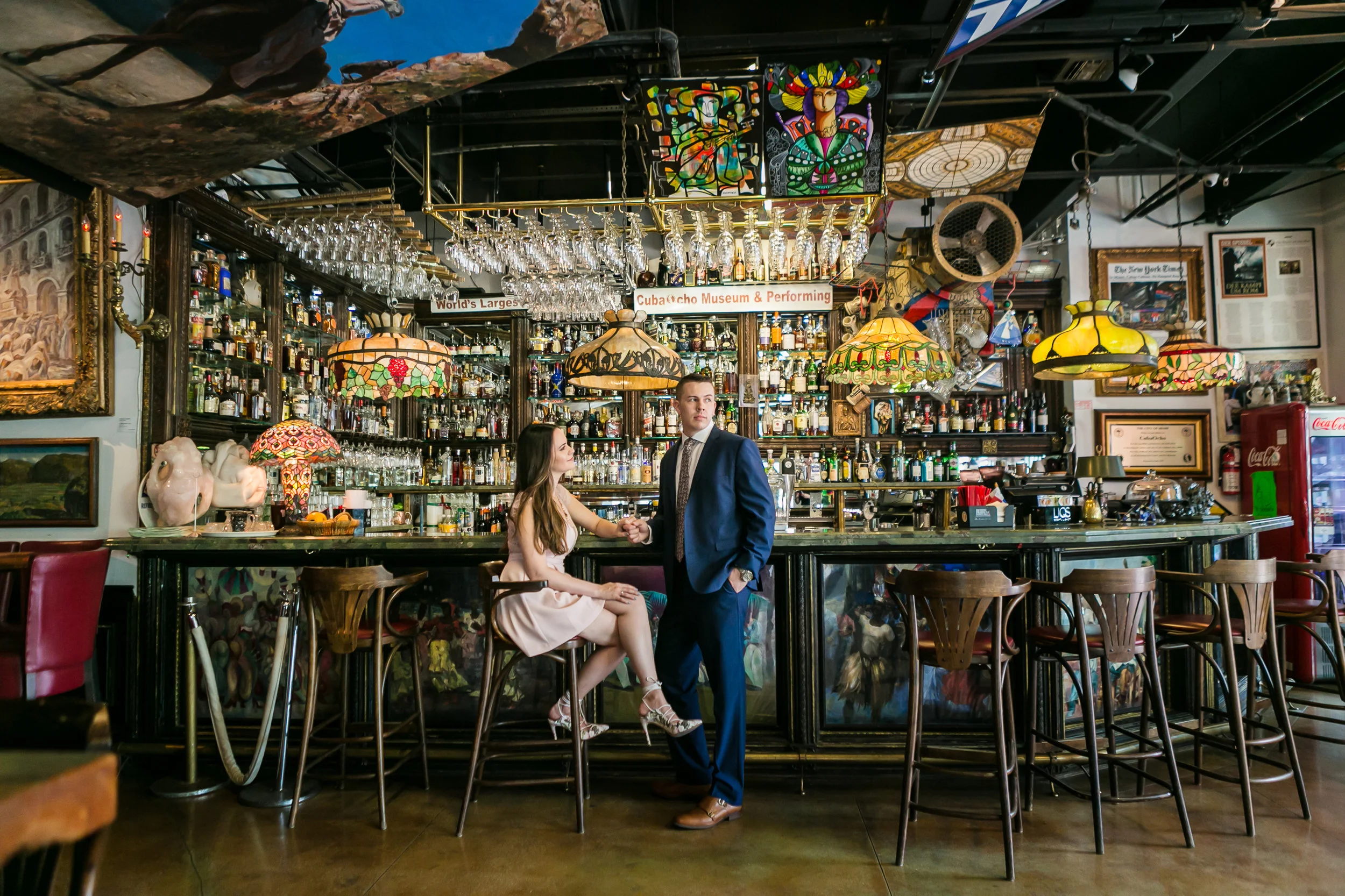 Calle Ocho Engagement Photo Shoot | Christy &amp; Tim