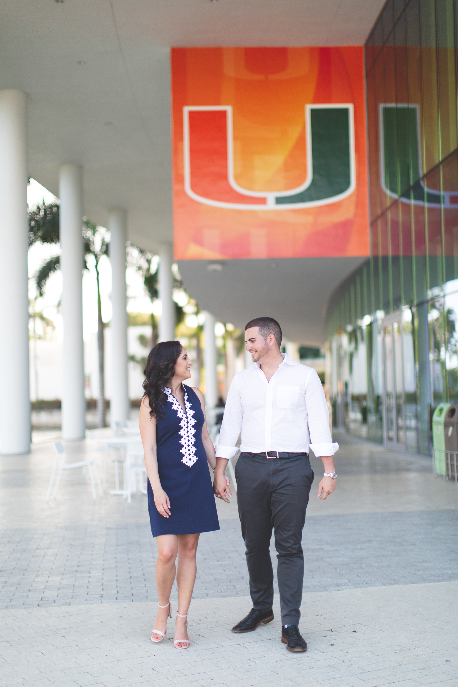 University of Miami Engagement Photos - Dipp Photography