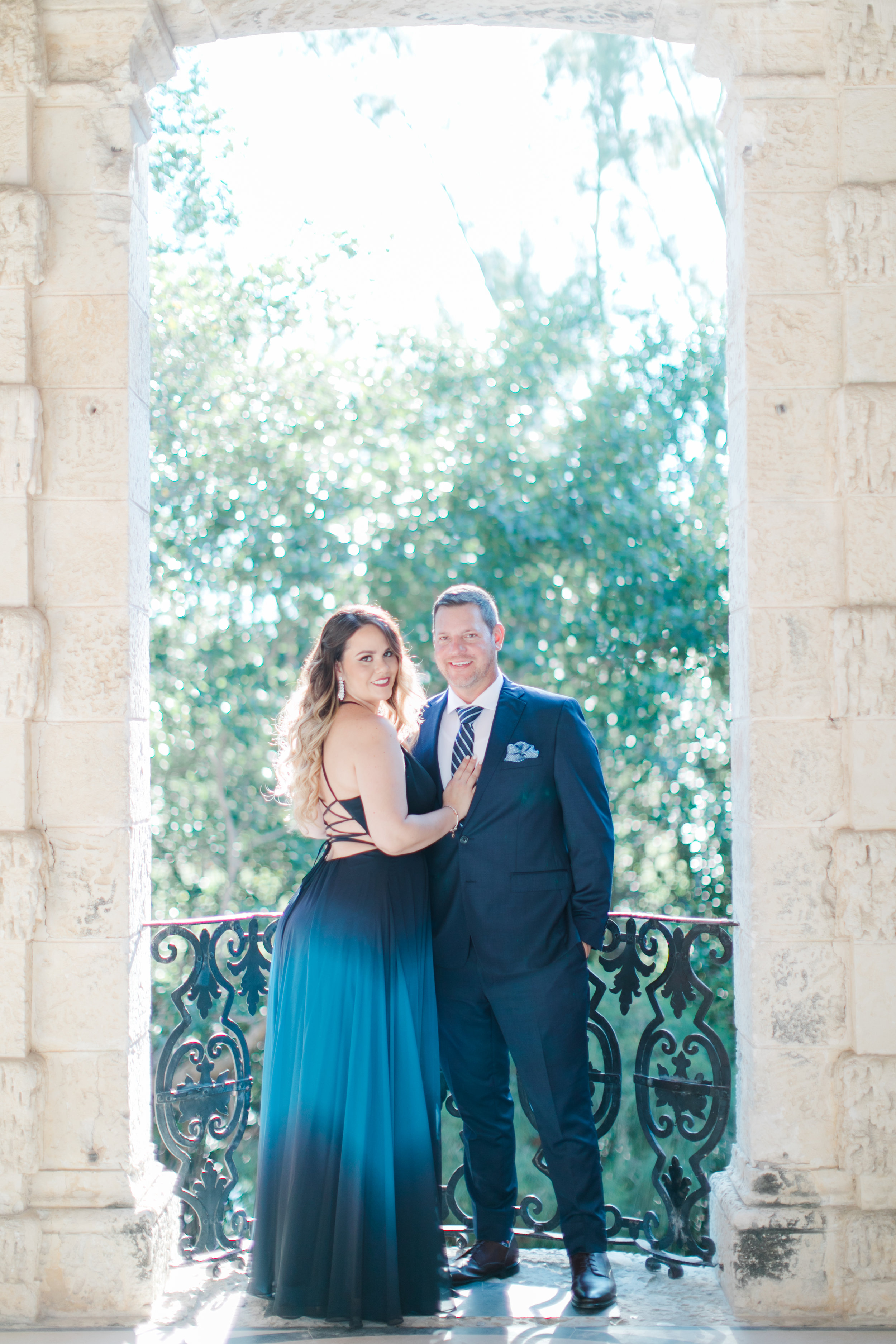 Vizcaya Museum and Gardens Engagement Photos