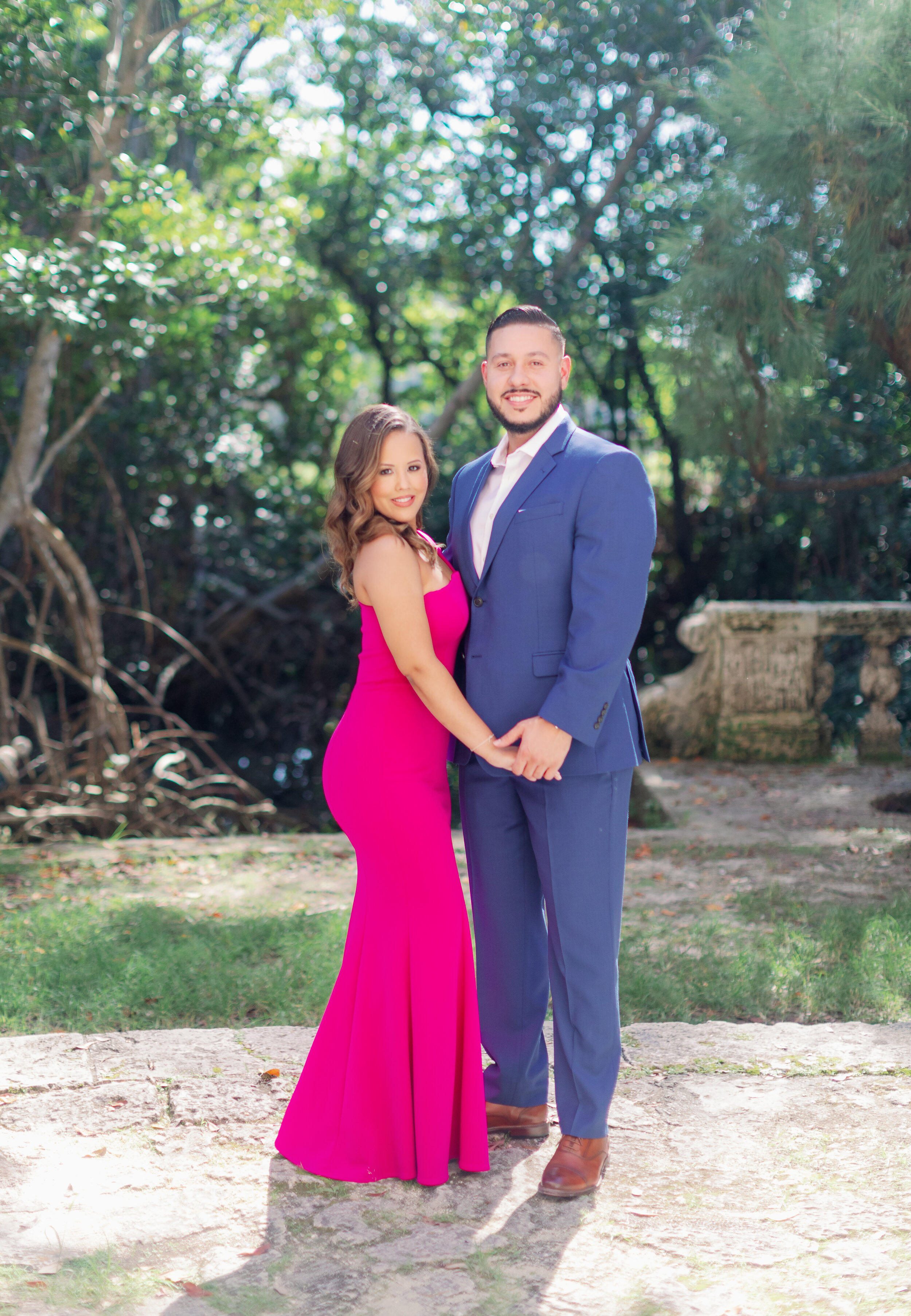 Vizcaya Museum and Gardens Engagement Photos - Miami Engagement Photographer Dipp Photography