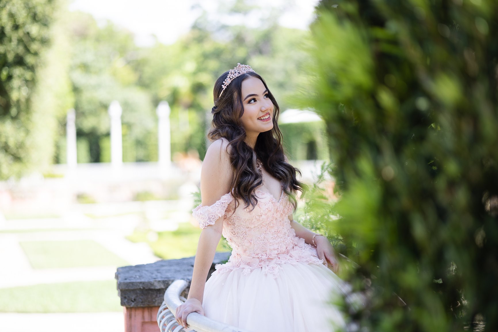 Miami Quinceanera Photography at Vizcaya | Dipp Photography