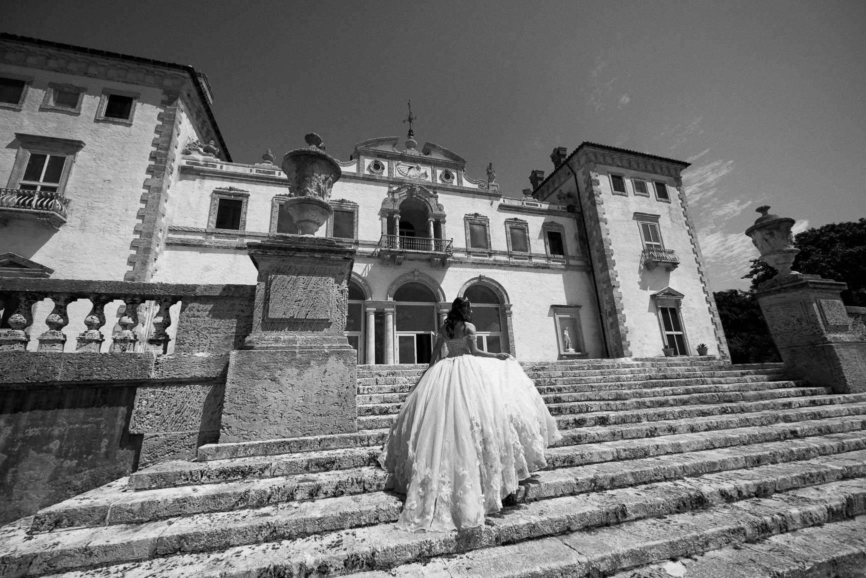 Miami Quinceanera Photography at Vizcaya | Dipp Photography