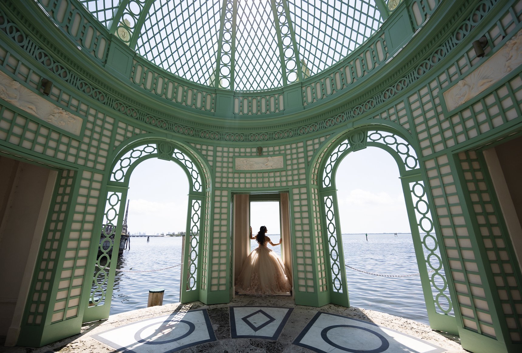 Miami Quinceanera Photography at Vizcaya | Dipp Photography