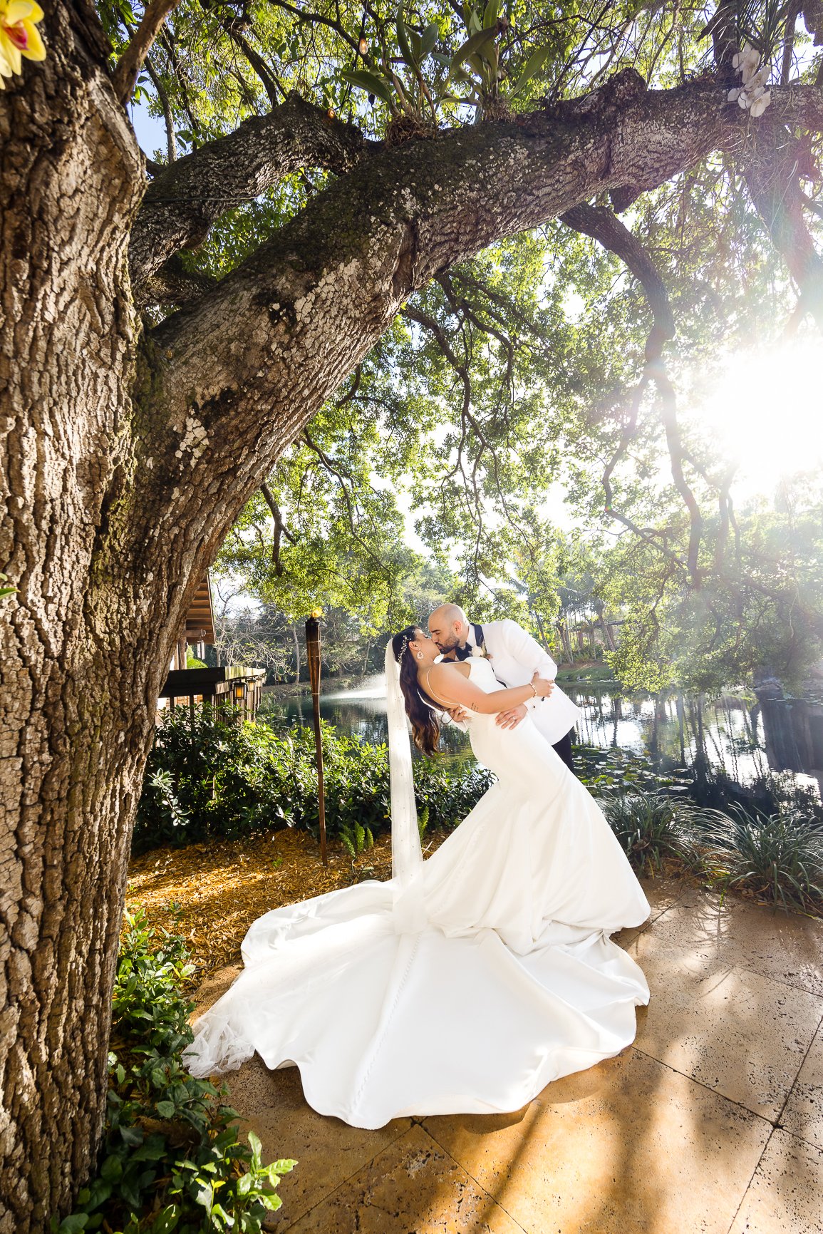 Living Sculpture Sanctuary Wedding | Miami Wedding Photographer | Dipp Photography