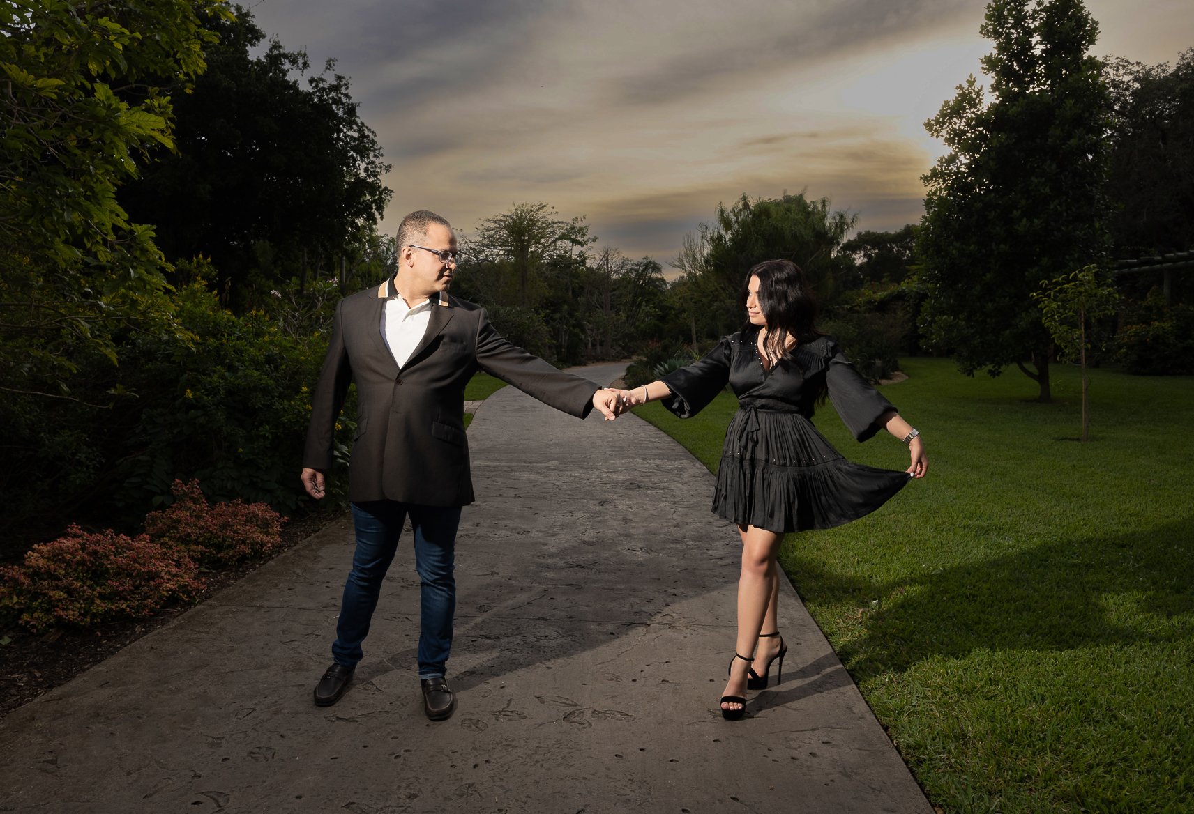 Fairchild Tropical Botanic Garden Engagement Photos | Dipp Photography