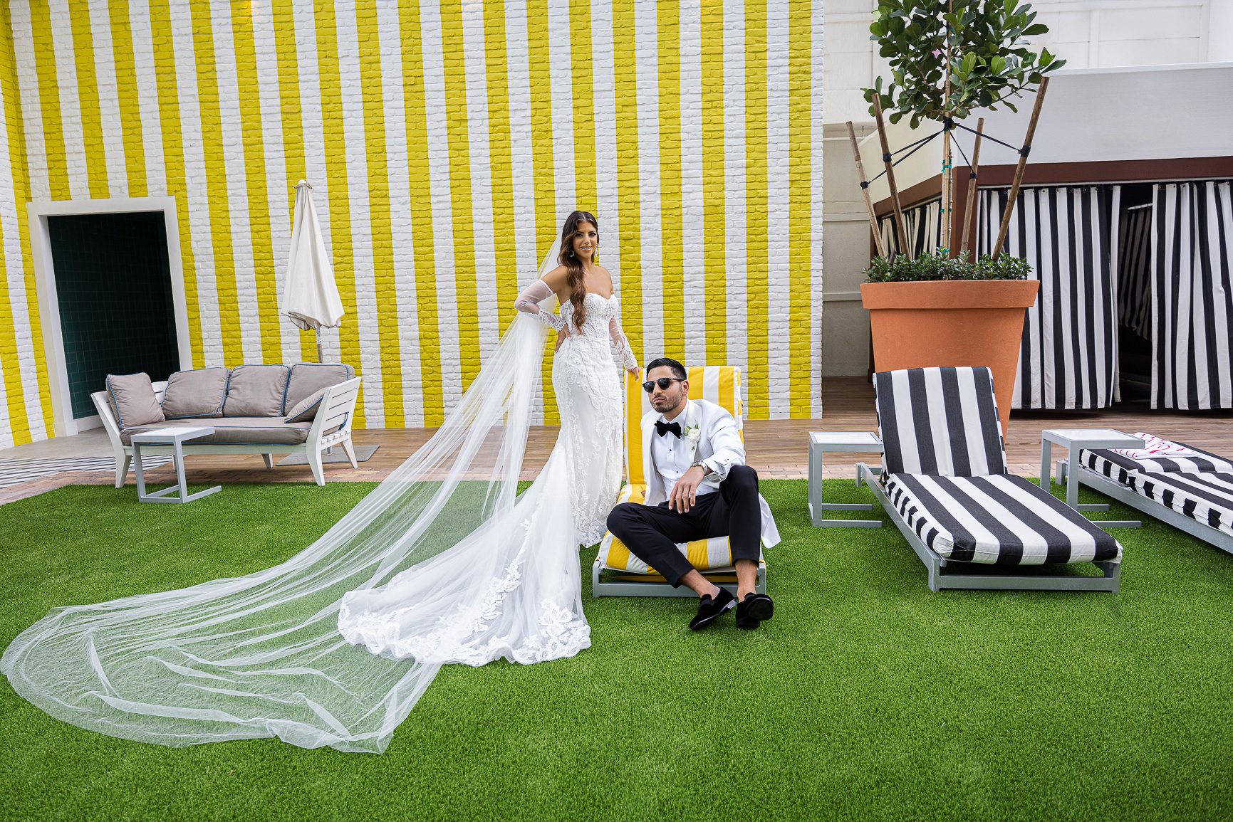 SLS Brickell Miami Wedding | Dipp Photography | Miami Wedding Photographer
