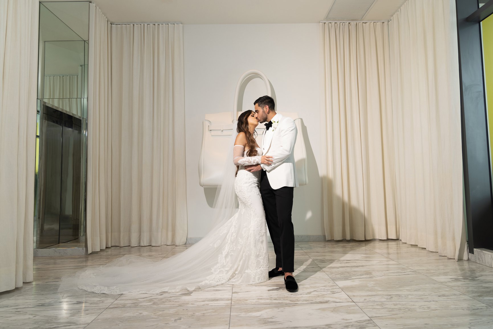 SLS Brickell Miami Wedding | Dipp Photography | Miami Wedding Photographer