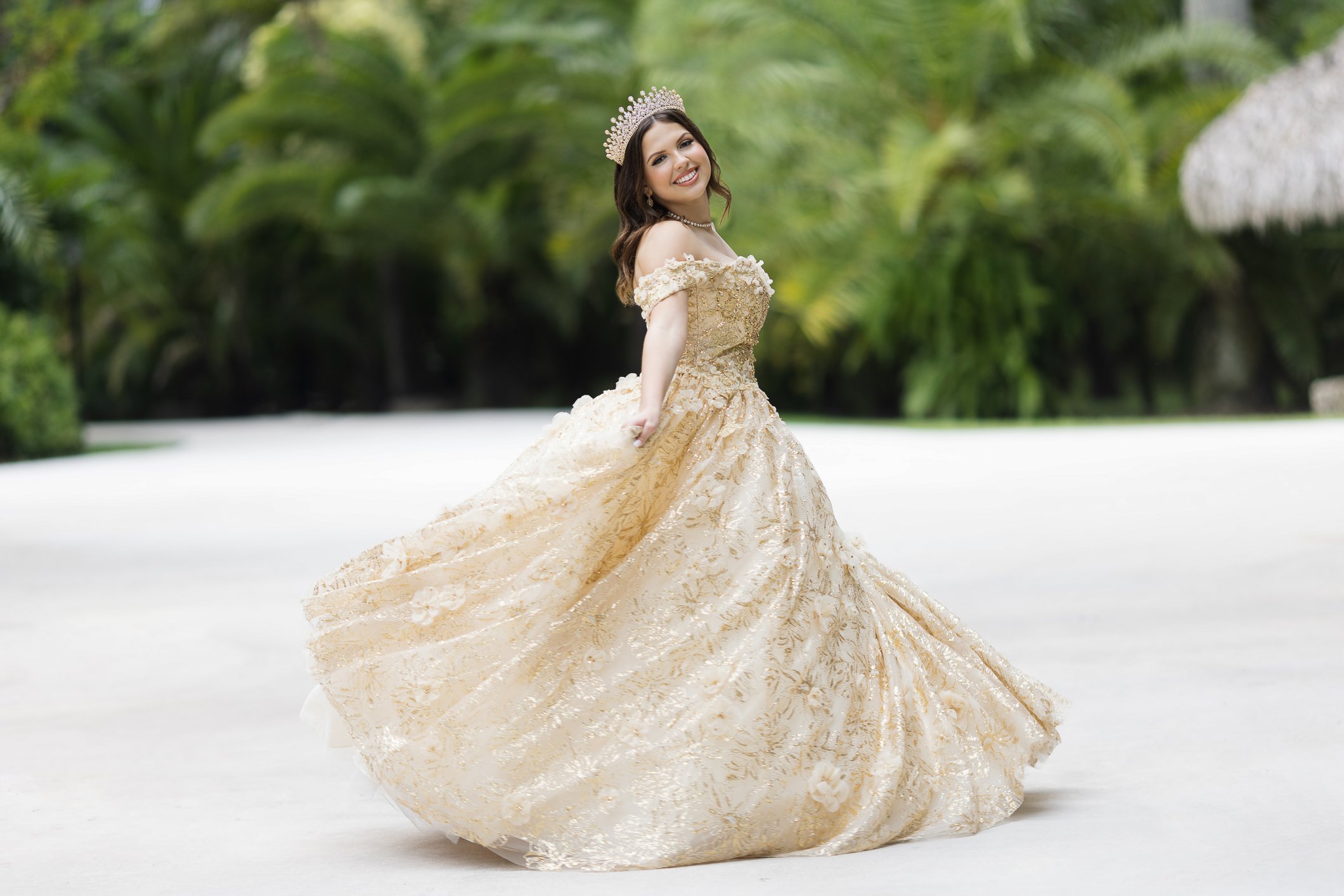 Secret Gardens Miami Quinceañera Photos | Dipp Photography