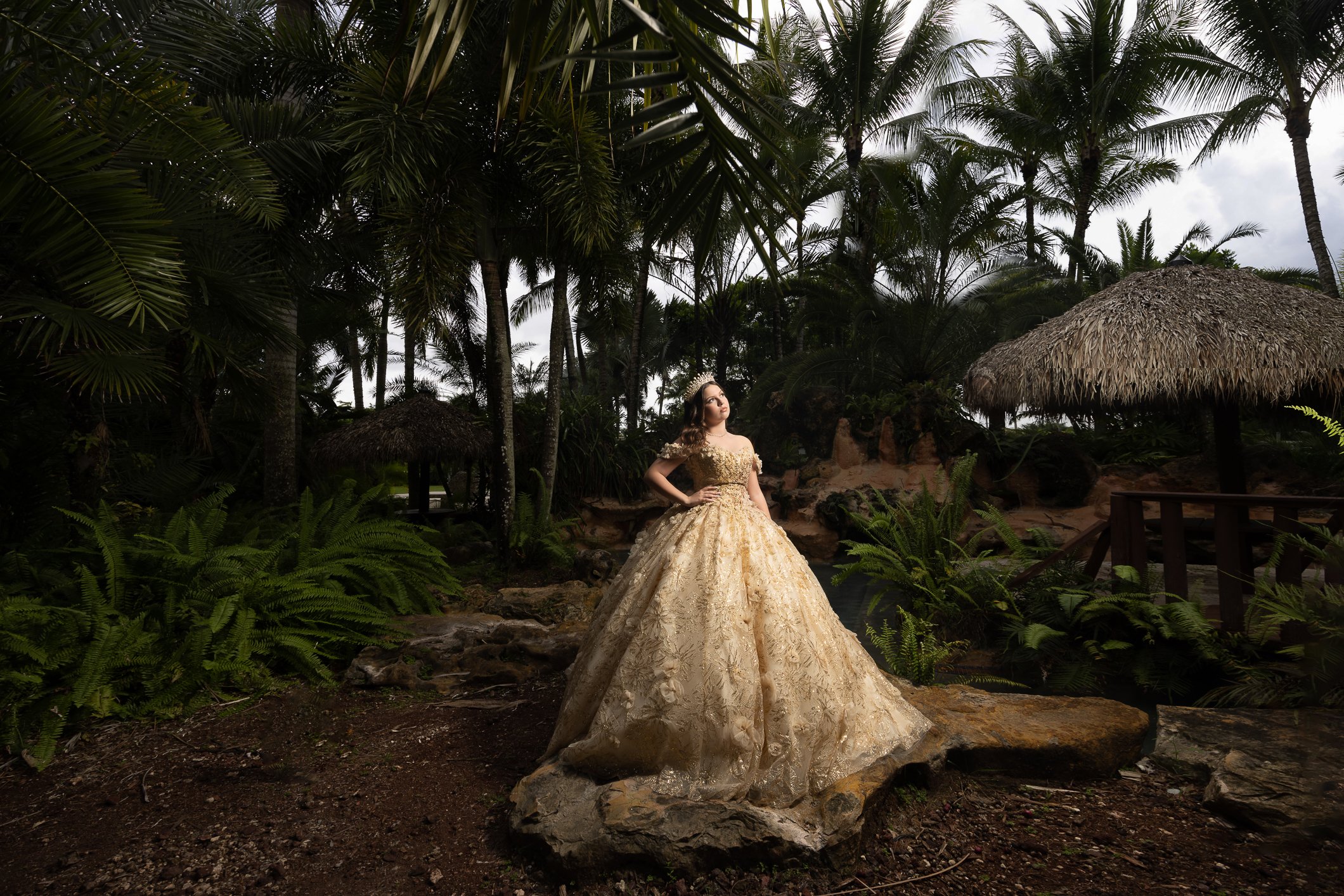 Secret Gardens Miami Quinceañera Photos | Dipp Photography